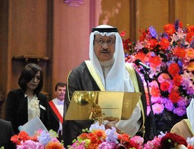 سمو رئيس مجلس الوزراء الشيخ جابر المبارك يلقي كلمته