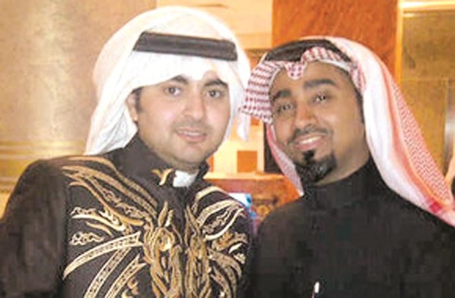  بندر الدوسري مع المطرب محمد الزيلعي ﻿