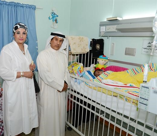 ممثلو الشركة في جانب من الزيارة ﻿