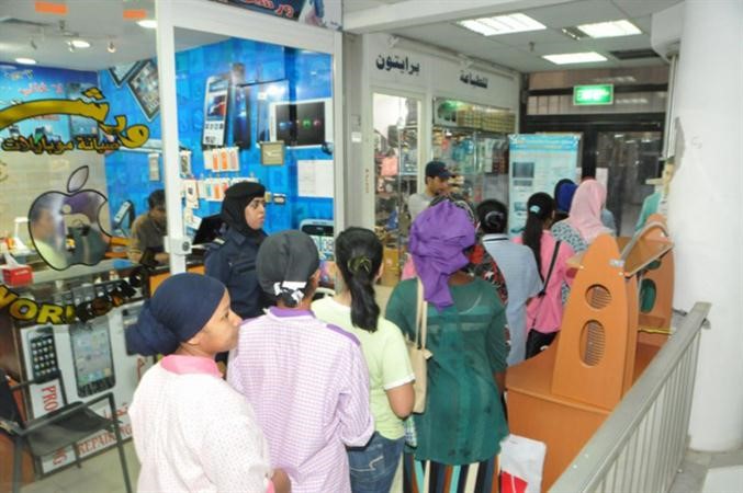 الشرطة النسائية شاركت في حملة مباحث الهجرة﻿