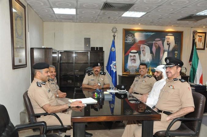 اللواء الشيخ فيصل النواف مترئسا للاجتماع﻿