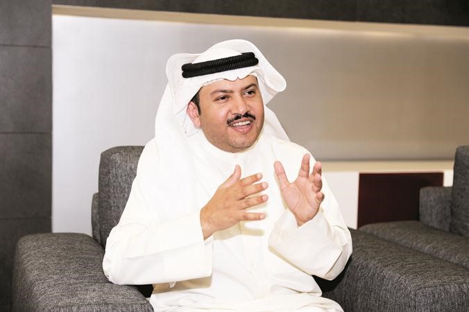 يوسف السريع متحدثا الى الانباء 	 هاني الشمري﻿