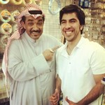 احمد جراغ مع الفنان جمال الردهان 