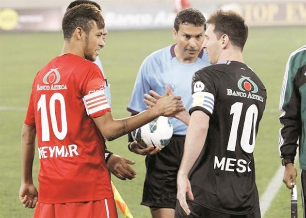 ميسي ونيمار ثنائي ممتع في برشلونة يترقبه الكثيرون رويترز