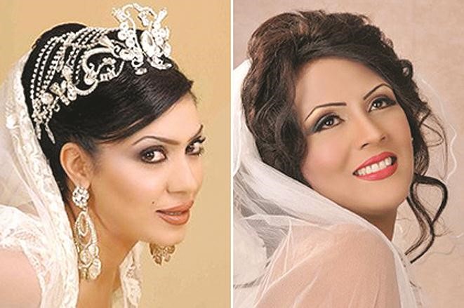 ابتسام وفاطمة بفستان الزفاف﻿