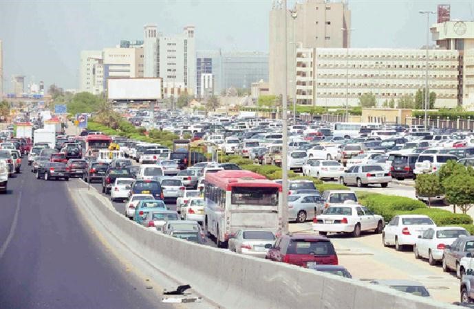 صورة ارشيفية للازدحام في رمضان﻿