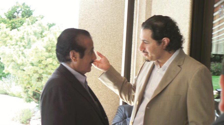 الشيخ دابراهيم الدعيج واحمد حمد الحمد﻿