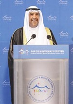 الشيخ احمد الفهد يشيد بنتائج دورة الالعاب الاسيوية الرابعة داخل الصالات