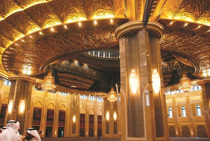 المسجد الكبير بعد الانتهاء من اعمال الصيانة
