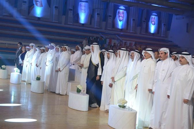 ممثل صاحب السمو الامير الشيخ سلمان الحمود في حفل الافتتاح 