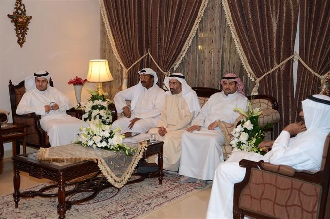 الفريح متحدثا في المؤتمر الصحافي	 عباس مكحل﻿