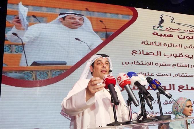 يعقوب الصانعع خلال الندوة