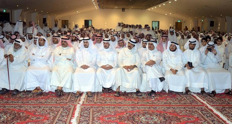 ناخبو الدائرة الرابعة في مقر الشمري﻿