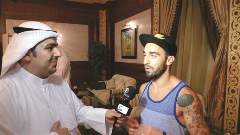 ريكاردينهو يتحدث لقناة الروضان بعد وصوله ﻿