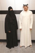 فجر العنزي واخوها فهد	هاني الشمري﻿