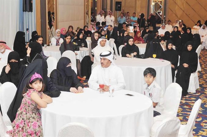 جانب من الحضور في حفل تخريج منطقة الجهراء ﻿