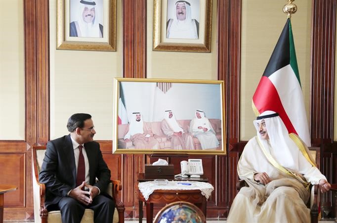 الشيخ صباح الخالد يستقبل المنسق المقيم للامم المتحدة الجديد في دولة الكويت 