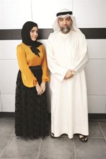 ياسمين محمد كامل ووالدها