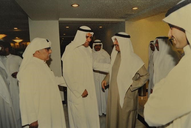 احمد القندي في احدى المناسبات