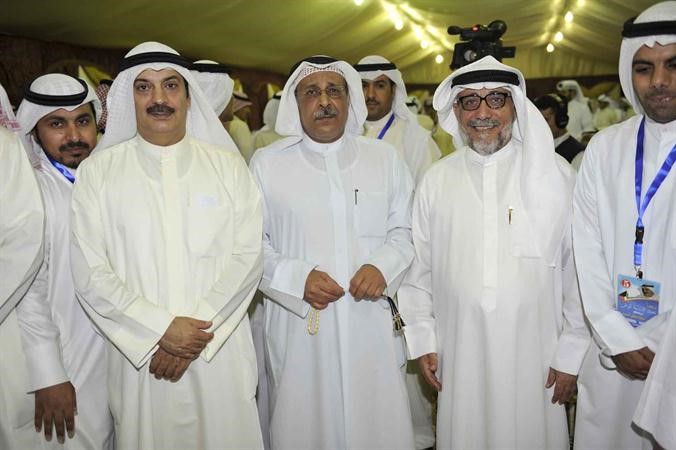 سعود السبيعي متوسطا سعد البوص ودوخي الحصبان