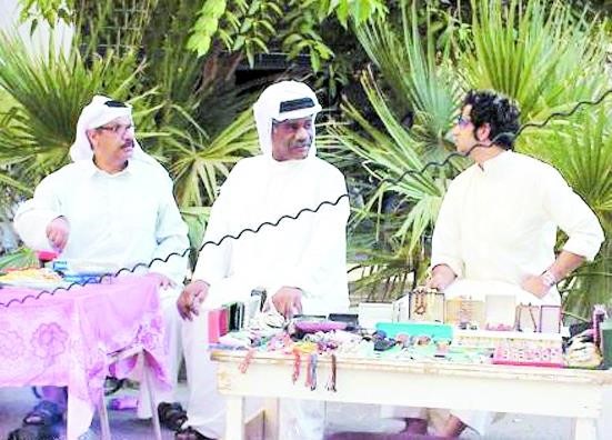 مع سعيد سالم في مسلسل الحيالة﻿