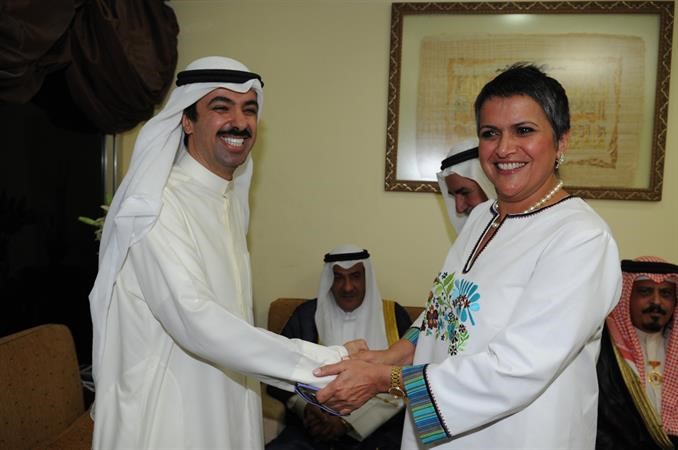 علي الراشد مرحبا بصفاء الهاشم﻿