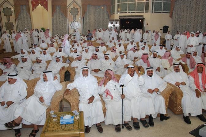 جانب من الحضور في مقر مرشح الدائرة الرابعة براك النون﻿
