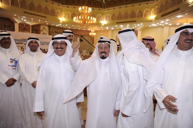 براك النون وتاييد من احد الناخبين﻿