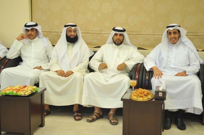 شبيب الزعبي ود حسين القويعان وفهد الشهري