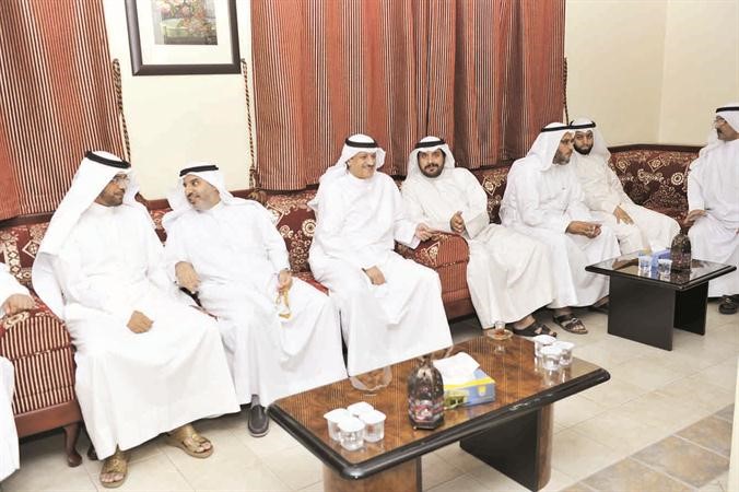 العتيبي مع بعض الحضور في الغبقة﻿