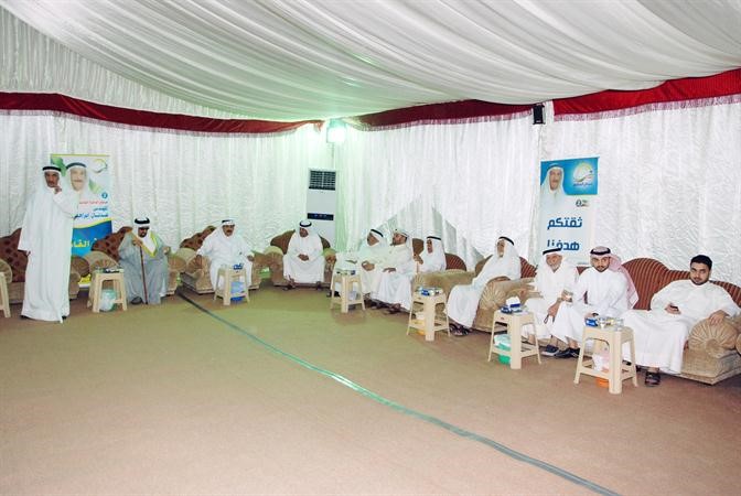 ناخبو الدائرة الثانية في افتتاح مقر المطوع
