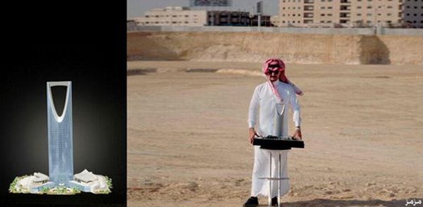 الوليد بن طلال يكشف عن صور بدايات مشاريع أبراج " المملكة " 