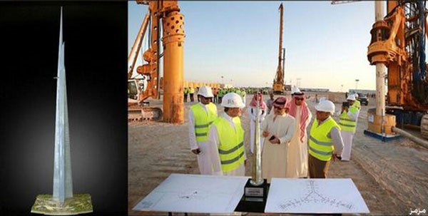 الوليد بن طلال يكشف عن صور بدايات مشاريع أبراج " المملكة " 