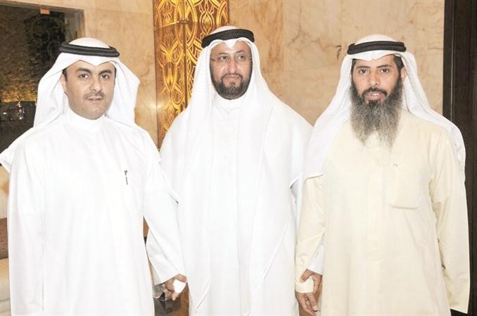 محمد سلطان بن حثلين ونايف المرداس وعمار العجمي﻿