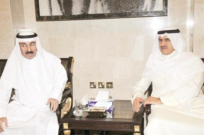 السفير ضاري العجران مهنئا	محمد خلوصي﻿