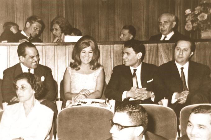 نادية لطفي مع العندليب﻿