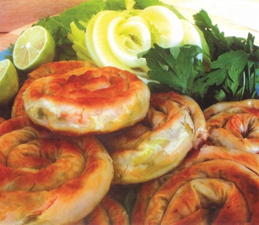 حلزونة الجلاش بالخضار