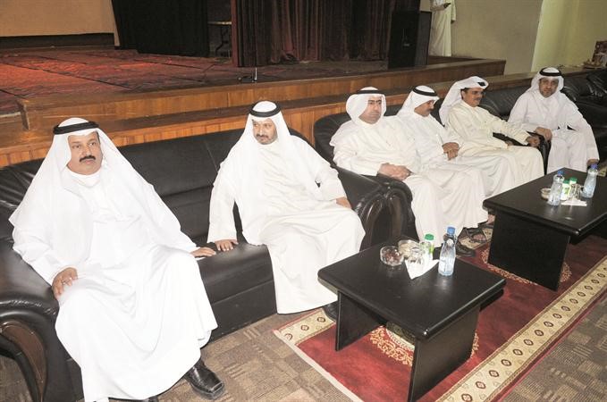 عبد المحسن المطيري وعدد من قيادات الشؤون﻿