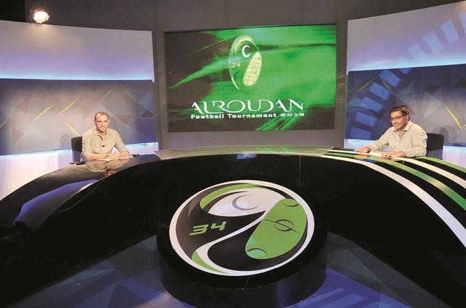 مهند يوسف وحمد العثمان في الاستديو التحليلي 		اسامة ابوعطية ﻿