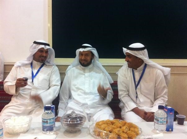 وليد الشعيب واحمد العتيبي وسعد السبيعي