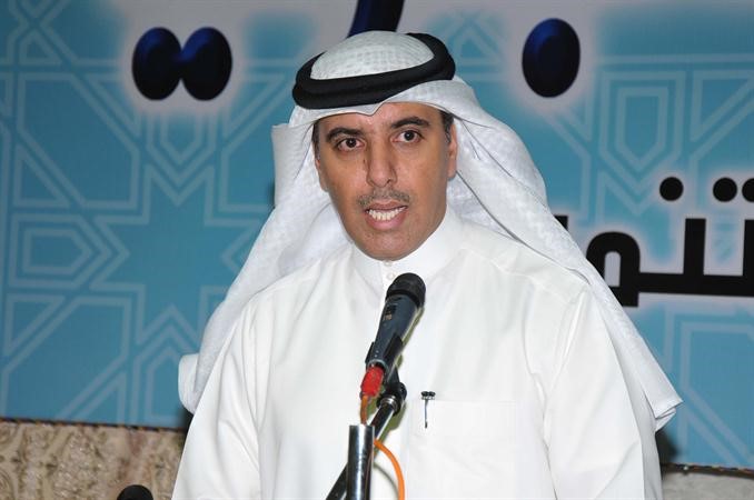 مرشح الدائرة الخامسة ماضي الهاجري متحدثا محمد خلوصي