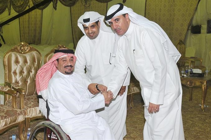 ماضي الهاجري مع ناخبيه