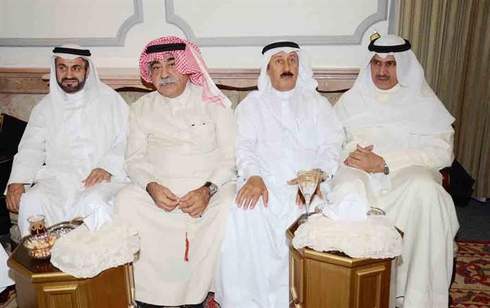 جواد بوخمسين ود فاضل صفر والسفير ضاري العجران﻿
