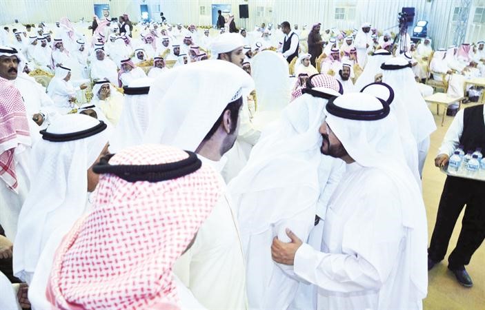 حماد خلال حفل افتتاح مقره الانتخابي