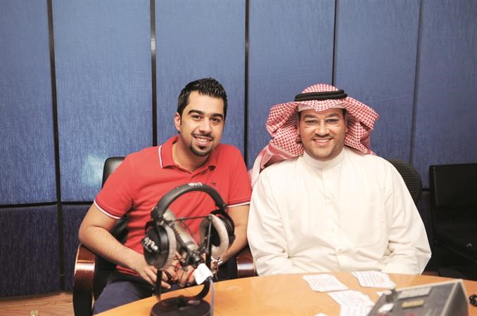 احمد الموسوي والمعد علي حيدر في البرنامج فريال حماد