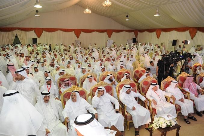 ابناء الدائرة الثالثة في المقر الانتخابي لمحمد الجبري
