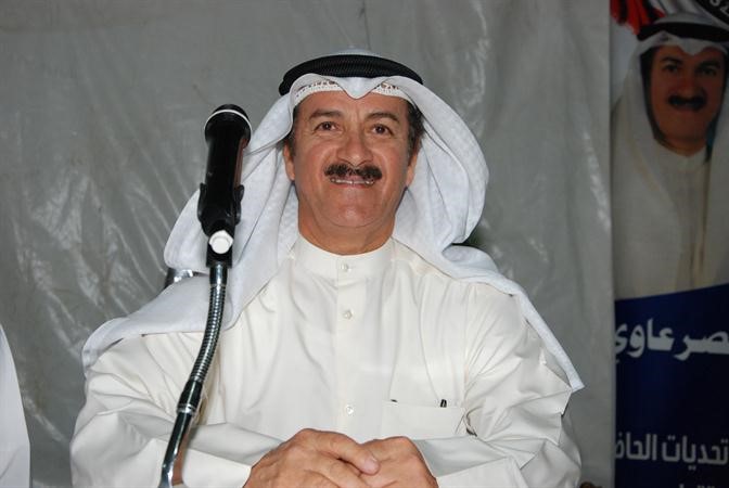 دمحمد الصرعاوي متحدثا الى ناخبي الدائرة الثالثة عباس مكحل
