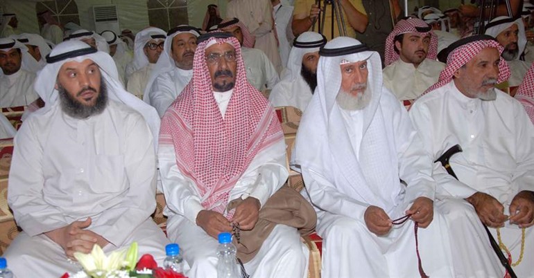وجهاء الدائرة الرابعة في مقر دشبيب الزعبي﻿