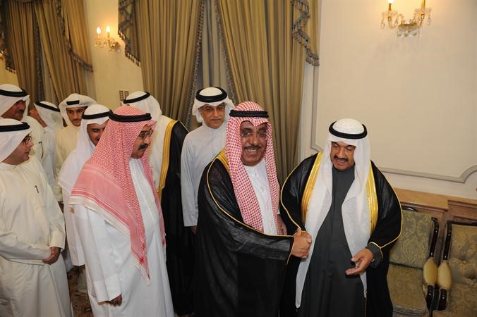 الشيخ جابر الخالد مهنئا﻿