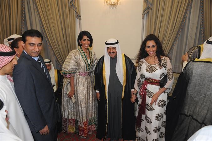 بلسم ولولوة الايوب تباركان لسمو الشيخ ناصر المحمد﻿